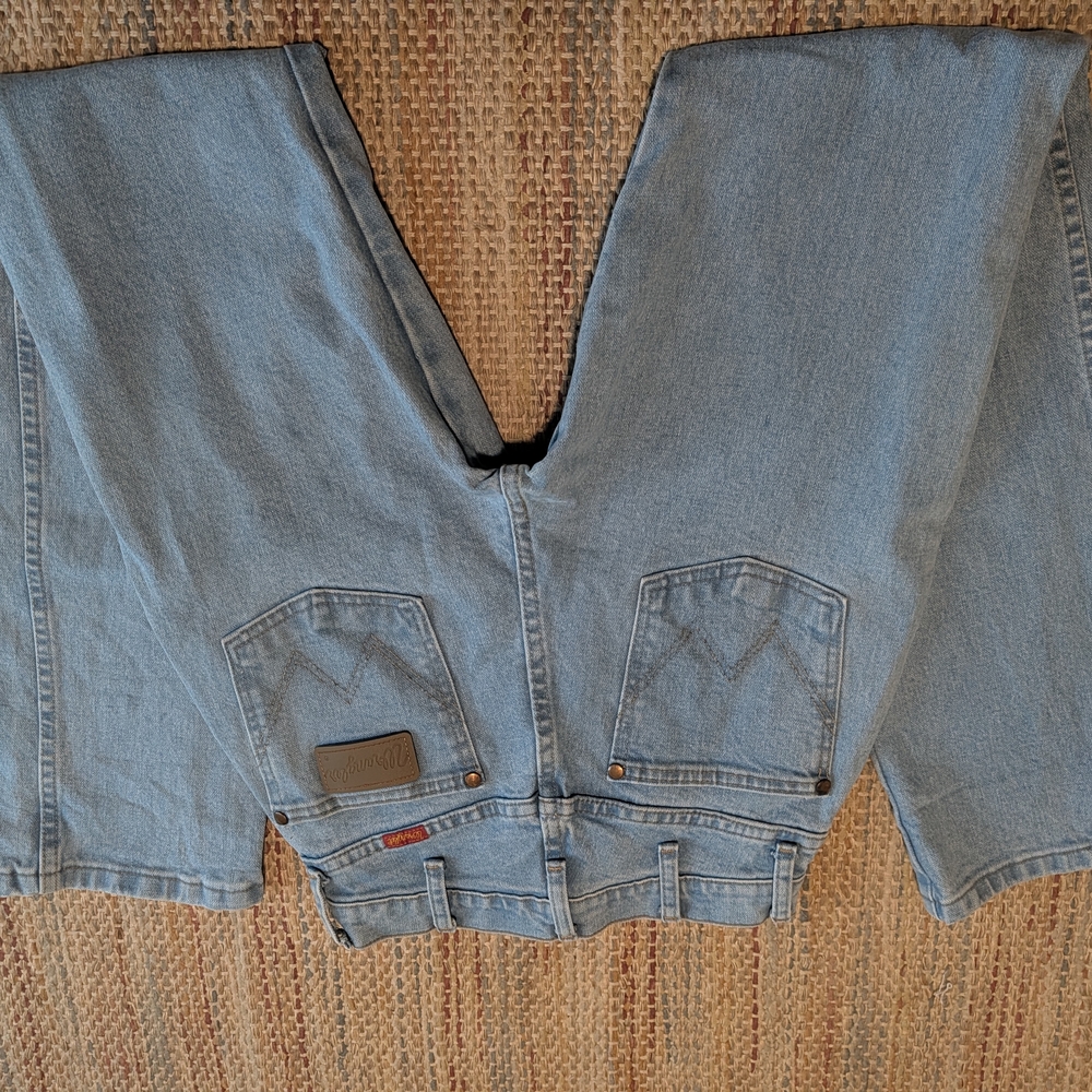 Wrangler Sky Blue Straight Leg Pants